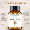 PAPCLEAR Physician Formulated | All Natural Immune Support Supplement | Advanced Powerful Immunity Booster | 21 Vitamins & Nutrients with Organic Shiitake Mushroom & Lycopene | 90 Capsules | Pack of 1