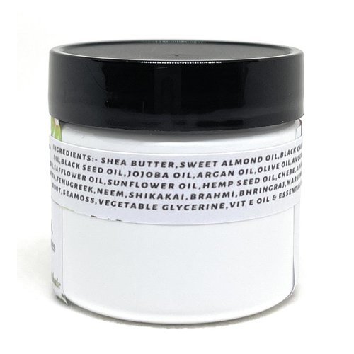 Chebe Hair Growth Butter(No Coconut Oil)/Chebe with Aloe vera/Amla Powder/Jamaican Black Castor Oil/Fenugreek (Scented, 2 oz)