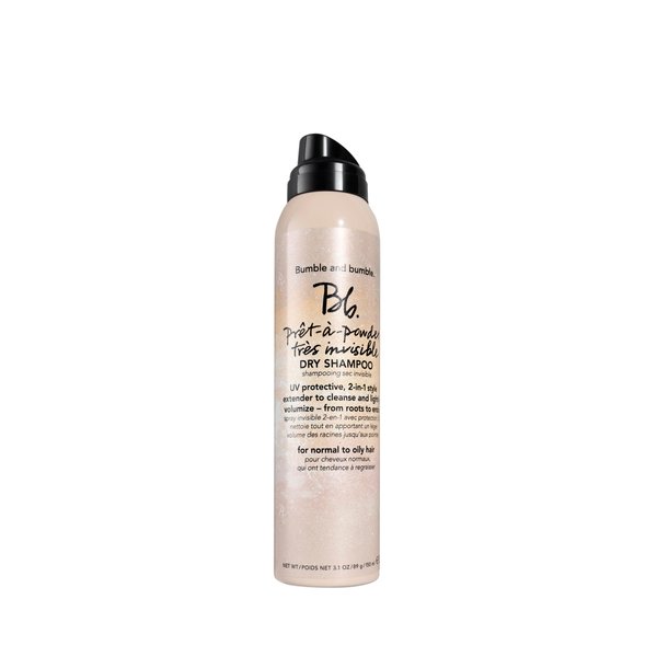 Bumble and bumble Prêt-à-powder Très Invisible Volumizing Dry Shampoo | Volumizing, Dry-Cleansing, UV Protective + Absorbs Oil | Curly, Wavy, Straight, 3.1 Ounce