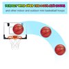 Iyoyo Mini Basketballs,3 Pack 6" Small Basketball Set with Pump Durable PVC Basketballs for Mini Basketball Hoop Mini Toy Basketball for Toddlers Kids Teenagers for Pool, Indoors, Outdoors