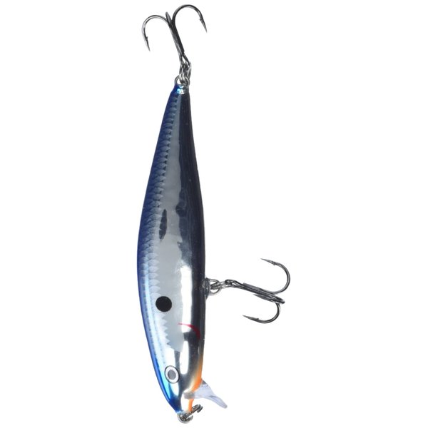 Rapala Flat Rap 08 Fishing Lure, Silver Blue