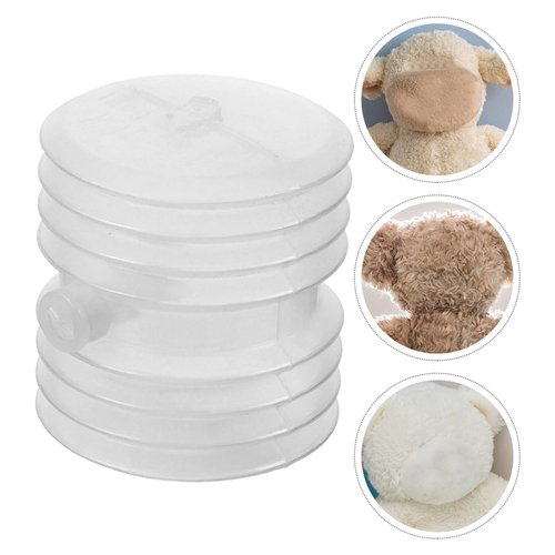 SEWACC 10pcs Dog Toy Squeakers Insert Replacement Squeakers for Dog Toys Dog Plastic Toy Squeakers Clear Squeaky Dog Baby Toy Noise Maker Insert Replacement for Pet Supplies