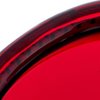 Schmerler Tanning Glasses, Flexible Tanning Goggles Eye Shields, UV Eye Protection Sunglasses for Tanning in the Solarium, Individual Tanning Sun Bed Goggles, The Shades, Elastic Band, Red