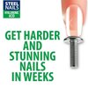 Amen Steel Nails Hardener with Hyaluronic Acid, Grow and Harden Brittle Nails in Weeks