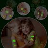 Partywind 204 Styles Glow St Patrick's Day Tattoos for Kids, Individually Wrapped Sheets Saint Patrick's Day Decorations for Party Supplies, Irish Shamrock Accessories Tattoo Stickers