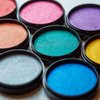 Metallic Pro Face & Body Paint Cake Pots by Cosmic Moon - Set of 8 colours - Professional Water Based Face Paint Makeup for Adults, Kids - 1.26oz