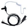 Covert Acoustic Tube Walkie Talkie Earpiece Headset is Compatible with retevis rt22 Kenwood Puxing Wouxun Baofeng uv5r Radio 2-pin