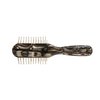 Ibiza Hair Professional Detangling Brush with Wooden Pins (Pearl MP7) Stimulate Scalp & Reduce Drying Time, Biodegradable Materials, For All Hair Types