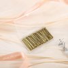 Tevkmuzz Bobby Pins,120Pcs Hair Clips Bun Hair Pins Hair Styling Pins,Suitable for All Hair Types(Gold)