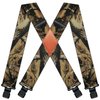 QCWQMYL 2" Camo Suspenders for Men Heavy Duty Work Strong Clips Skip Hunting Men's Camouflage Suspenders Big and Tall Braces