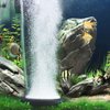 hygger Aquarium Air Stone, Bubble Stone Fish Tank Oxygen Stone Ultra Silent Deep Dissolving Oxygen Diffuser Kit for Aquarium Fish Tank and Hydroponic (Black, 4 Inch)