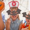6 Pieces Hat Headband with Red Cross, Halloween Costume Accessory Hat Costume Costume Women Accessories Halloween Party Supplies