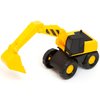 R & S LIMITED Boley: Mini Construction Vehicles - 5pk - Yellow & Black, Realistic Equipment Toy Playset, Interactive Moveable Parts, Indoor & Outdoor, Kids Ages 3+