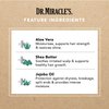 Dr. Miracle's Hot Gro Hair and Scalp Treatment - For Healthy Hair Growth & Shine, Contains Aloe, Shea Butter, & Jojoba Oil, Strengthens, Moisturizes & Conditions, 4 oz
