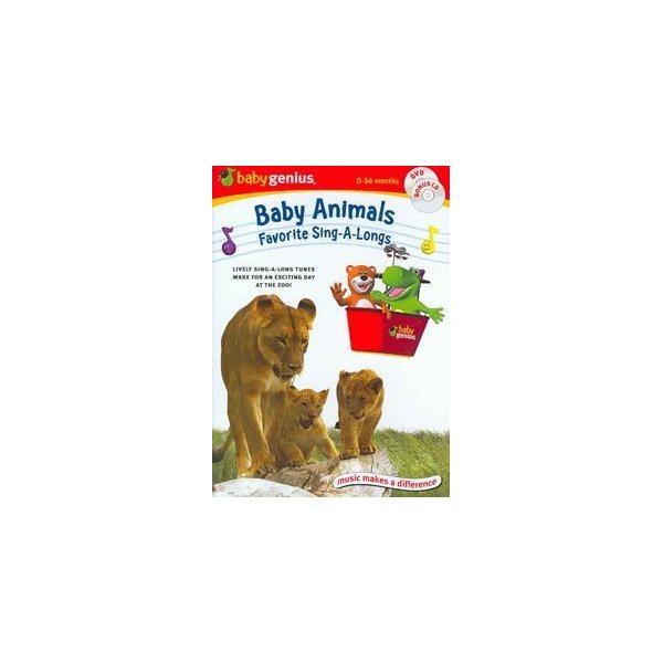 Baby Genius Baby Animals Favorite Sing-A-Longs (DVD & Bonus CD)