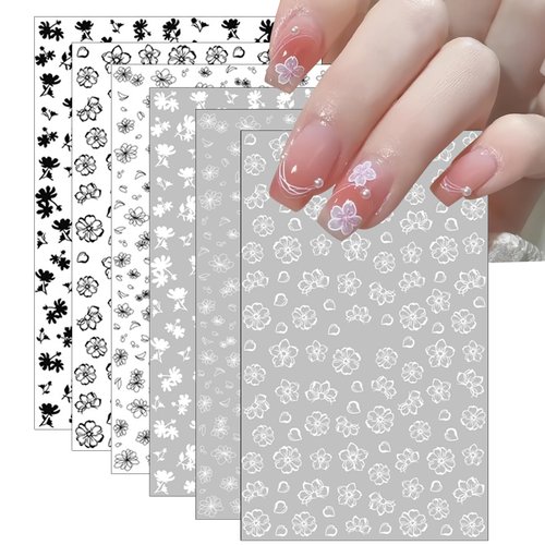 8Sheets Glitter Independence Day Stars Nail Art Stickers 3D Self Adhesive Shiny Glitters Starlight Nail Decals 4th of July Holographic Pentagram Design Decal for Woman DIY Manicure Decoration