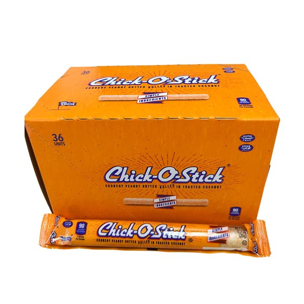 Atkinson's Chick-O-Stick Made with Roasted Peanuts and Coconut, .07oz, 36 Count
