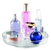 iDesign The Rain Collection Lazy Susan Turntable Organizer, 9" x 9" x 1.5", Clear