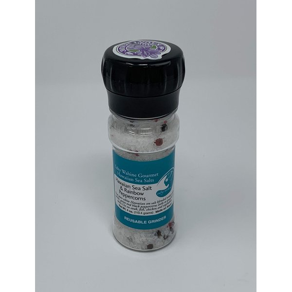 Salty Wahine Hawaiian Sea Salt & Rainbow Peppercorns