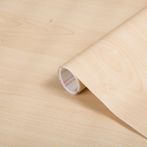 d-c-fix Peel and Stick Contact Paper Maple Wood Grain Self-Adhesive Film Waterproof & Removable Wallpaper Decorative Vinyl for Kitchen, Countertops, Cabinets 17.7" x 78.7"