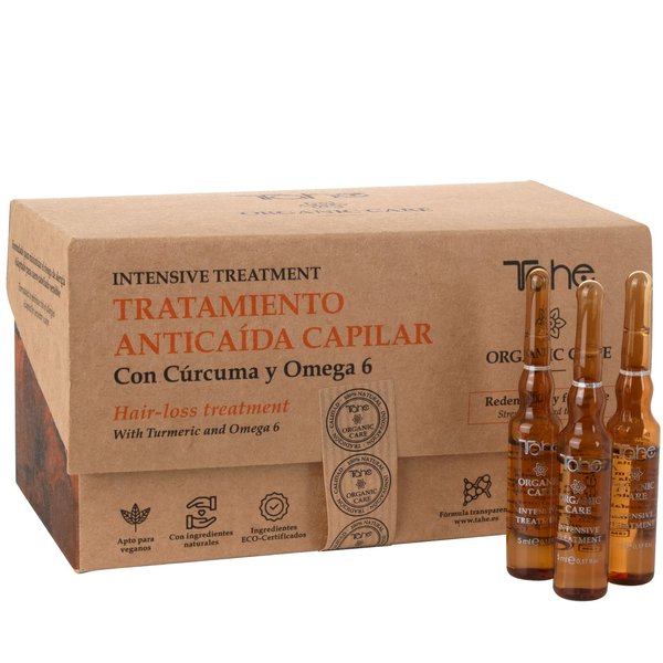 TAHE ORGANIC CARE INTENSIVE HAIR LOSS TREATMENT 15 X 5 ML