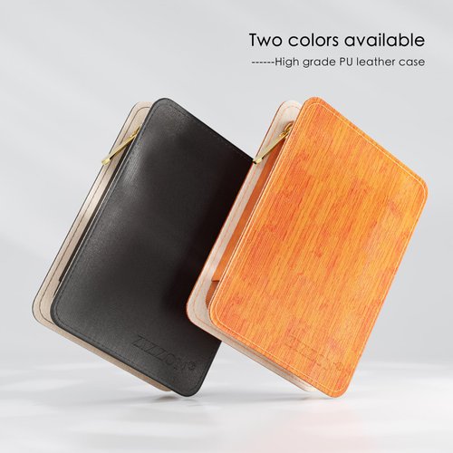 ZIZZON Manicure Set Professional Stainless Steel Toenail and Fingernail Clippers Set 9 in1 Pedicure and Grooming kit with Travel Case (Black)