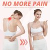 SHAPERKY Posture Corrector for Women and Men, Adjustable Upper Back Brace for Posture Hunchback Support and Providing Pain Relief from Neck, Shoulder, and Upper Back (Small/M)
