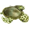 Funstuff Soft Plush Turtle with Pouch and Mini Hatchling, 12 Inches