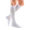 mediven Active 15-20 mmHg Compression Socks for Men and Women, Knee High, IV-Standard White