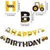 3 Packs Construction Birthday Banner Party Decorations-Construction Themed Party Supplies Dump Car Wedding Party Favors