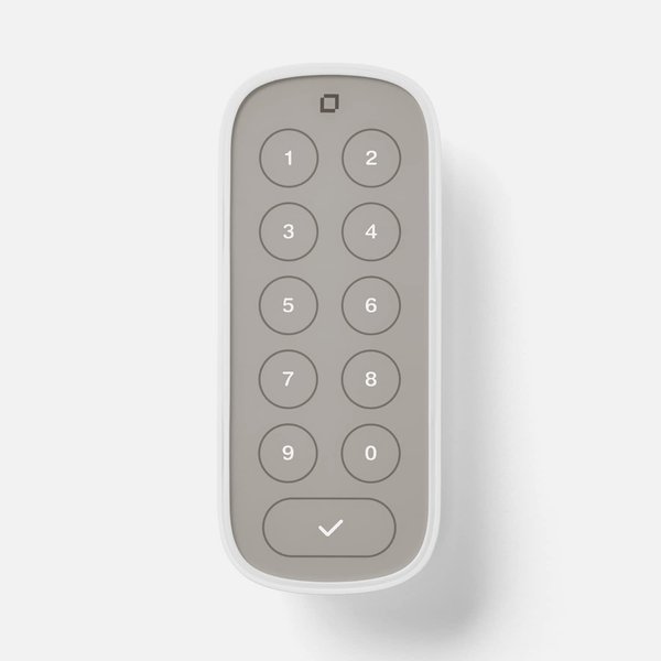 Level Smart Keypad Lock Accessory for Use with any Level Smart Lock or Bolt, Weatherproof with LED Backlight, Bluetooth-Enabled Door Lock Accessory for Keyless Entry