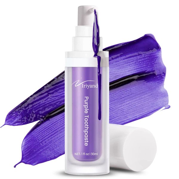 Purple Toothpaste , Purple Toothpaste, Purple Tooth Stain Removal, Teeth Whitening Booster, Teeth Whitener