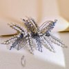 Bridal Wedding Pearl Hair Comb Blue Beaded Hair Side Hair Clip Wedding Hair Accessories Suitable for Girls Bridesmaid Hairpins A108 (white)