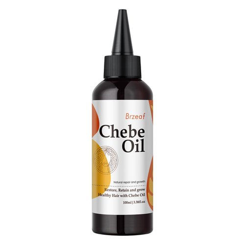 Brzeaf Natural Chebe Oil for Hair Growth Made Chebe Powder from Chad 3.38OZ, Moisturizing & Promote Hair Growth, African Chebe Scalp Oil, Chebe Hair Oil, Deter Hair Breakage&Hair Deep Conditioning