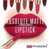 Phoera ABSOLUTE VELVET MATTE LIPSTICK LONG LASTING WATERPROOF PIGMENT MAKEUP (101 Obsession)