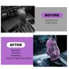Gear Shift Hoodie, Universal Car Shift Knob Cover, Mini Hoodie for Car Shifter, Automotive Interior Cute Gadgets Car Accessories and Decorations Purple