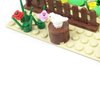 Sufeasdf Barn and Farm Building Block Set E, Chicken Coop, Garden, Crops, Compatible with Lego 853792 Accessory for Ages 6-12