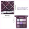SUAKE Waterproof 9 Colors Shimmer Matte Eyeshadow Palette.Longwearing Highly Pigmented Glitter Powder Palet.Matt Dark Purple Eye shadow Palet Eye Makeup.paleta de sombras moradas
