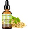 SESAME SEED OIL 100% Pure Natural Virgin Unrefined Undiluted Cold Pressed Carrier Oil for Face, Skin, Body, Hair, Massage, Nails. 2 Fl. oz - 60 ml by Botanical Beauty