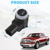 SHINEHOME 4 PCS PDC Parking Assist Sensor - Compatible with Dodge Journey, Durango, Ram 1500 2500 3500, Jeep Commander, Liberty, Grand Cherokee - Replace 1EW63TZZAA - Reverse Backup Parking Sensor