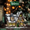 Mould King Christmas Cottage House Alone Building Sets Toy, STEM Project Educational Building Kit Toys, Holiday Presents for Kids 8 9 10 11 12 13 14 Years Old(766 Pieces)