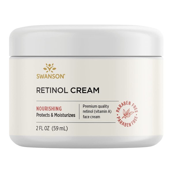 Swanson Retinol Cream 2 fl Ounce (59 ml) Cream