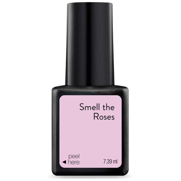 SensatioNail Gel Nail Polish - At Home Gel Quick-Cure Polish - Glossy, Long-Lasting, No Dry Time - Lasts Up to 2 Weeks - Smell the Roses - 10 mL/0.33 fl oz