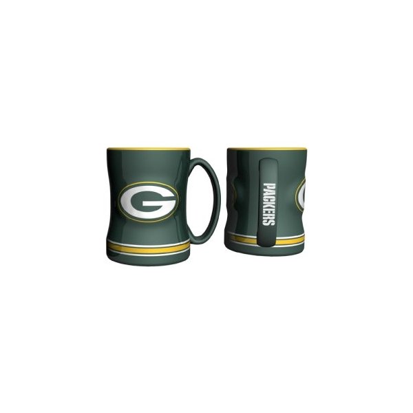 Boelter Green Bay Packers Coffee Mug - 15oz Sculpted