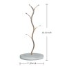 Coffee Mug Holder,Mug Rack Countertop,Leaf Shaped Mug Tree for Counter,Coffee Tea Cup Mug Holder Stand for Countertop,Perfect Coffee Bar Accessory & Kitchen Home Organizer Gold (Mug Not Included)