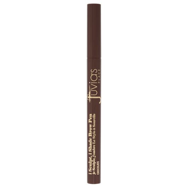 Juvia's Place iSculpt, iShade Eyebrow Pen - Brow Contour Pen, Eyebrow Pen Definer, Waterproof Eyebrow Shaper Pen, Eyebrow Filler Pen Makeup, Long-lasting Brow Liner Makeup Pen (Chocolate)