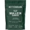 Betterbrand BetterLungs - Daily Respiratory Health Gummies | 1000mg Mullein Leaf herb Extract, Pear Flavor | Lung Health & Sinus Relief (30 Day Supply)