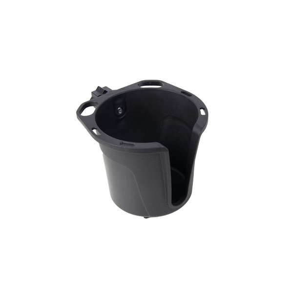 RAILBLAZA Black Kayak Cup Holder for Trackmounts with StarPort Compatible Base, Perfect for Mugs, Tumblers Bottles and More