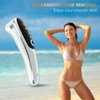 IPL Laser Hair Removal Device for Women,NATRSYM Painless Permanent Facial Upper Lip Bikini Line Armpits Back Legs Arms Face Body Lazer System 999,999 Flashes, Corded (White)