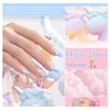 Beetles Gel Nail Polish Set 6 Colors Pastel Yellow Pink Blue Gel Polish Gel Nail Polish Soak Off Nail Lamp Uv Gel Nail Kits Nail Art Manicure DIY Nail Home